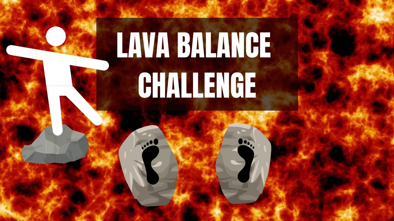 Lava Balance Challenge   Virtual Fitness Workout Get Active Games