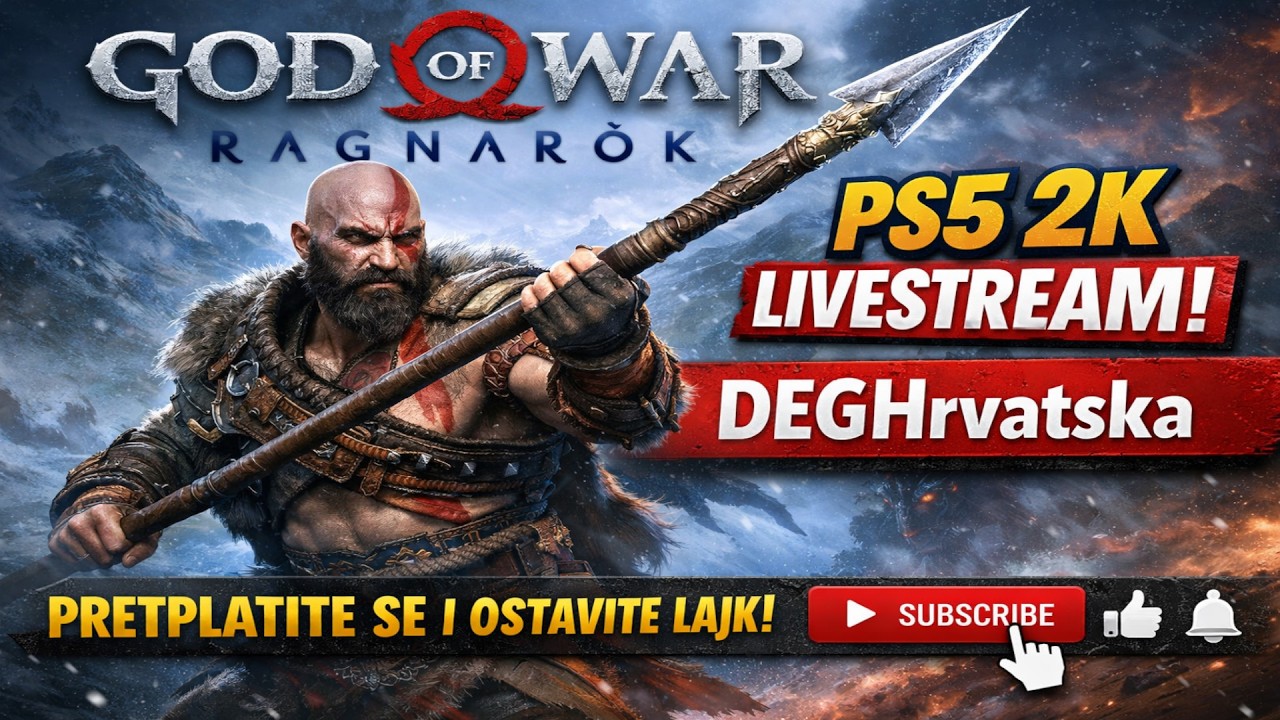 God of War Ragnarök OSAMNAESTA EPIZODA /EP.18/DEGHrvatska/PS5 GamePlay