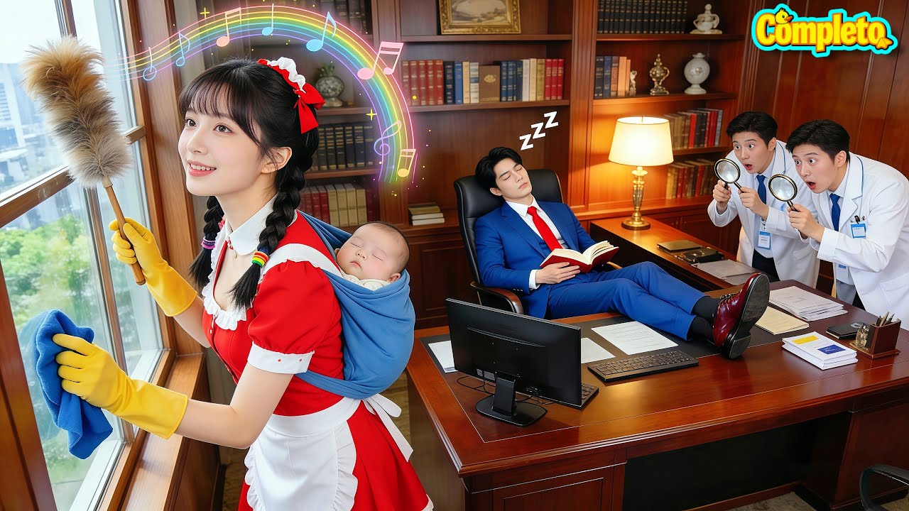 CEO 20 Años Sin Dormir! Hasta Oír A Mamá Soltera Limpiar & Cantar Al Niño, Cae Dormido Al Instante!