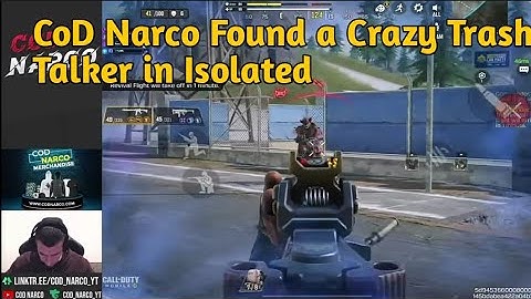 CoD Narco Found a Trash Talker in isolated | Trash Talker Killed By CoD Narco Call of Duty: Mobile