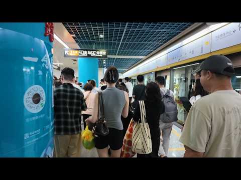 Riding the Guangzhou Subway: Beijing Road to Tiyu Xilu