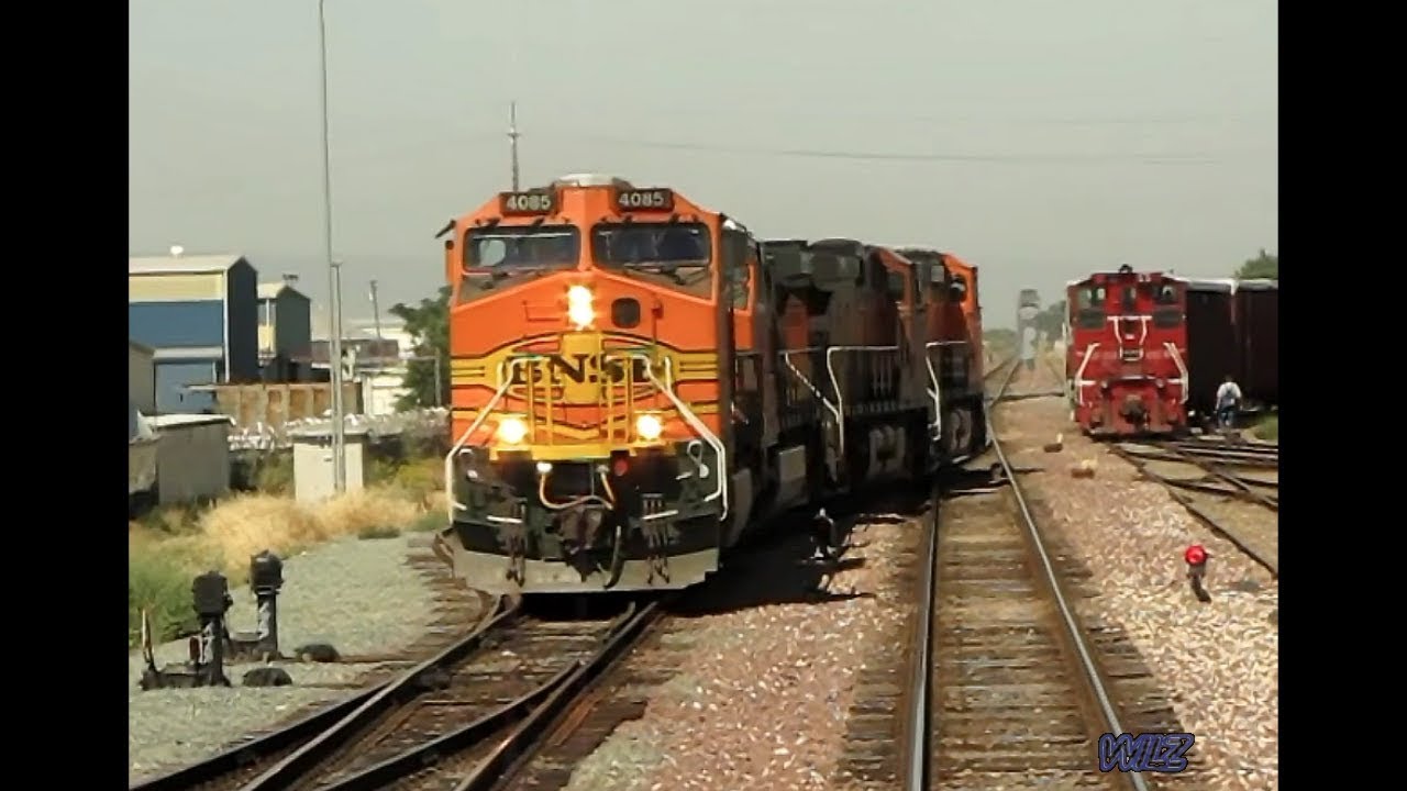BNSF Richmond to Riverbank roadswitcher 2009