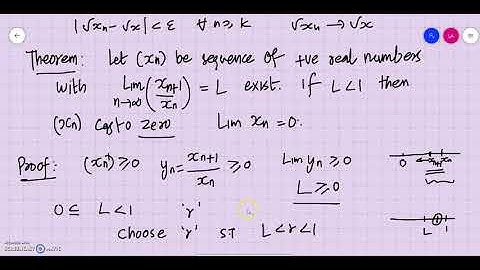 Mathematical Analysis Module 2 Class 17 Convergence of a null sequence using ratio test
