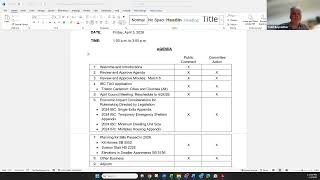 SBCC Executive Committee Meeting - April 3, 2026