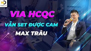 VIA HCQC VẪN SET ĐƯỢC CAM MAX TRÂU
