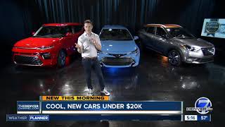 Kelley Blue Book's cool new cars under $20K