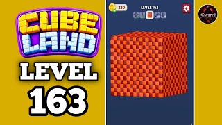 Cube Land Puzzle Level 163 Walkthrough Solution
