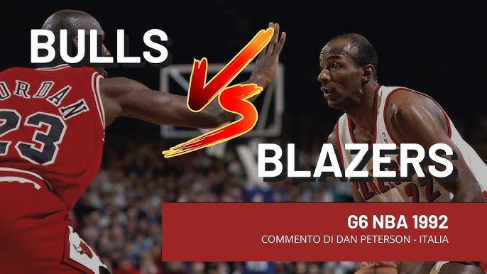 1992 NBA Finals - Portland vs Chicago - Game 6 Best Plays 