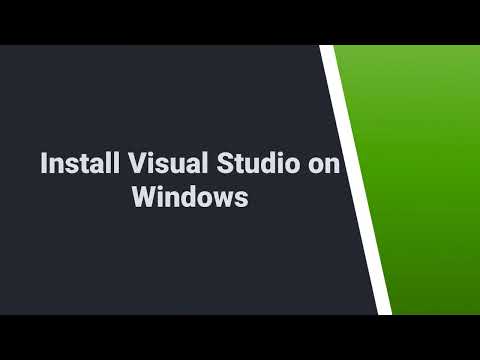 102. Install VisualStudio on Windows | Learn C# | Learn CSharp