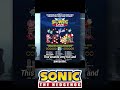 A New Sonic Live Concert Event Announcement! #shorts #shortsfeed