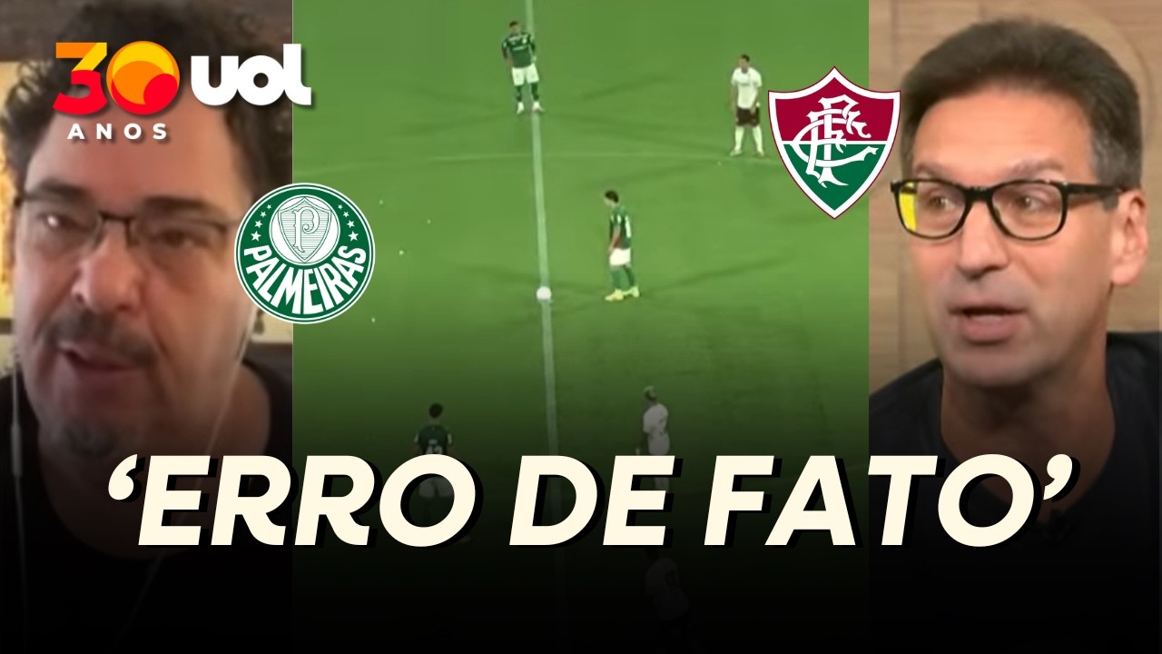 SAÍDA DE BOLA DUPLA DO PALMEIRAS PODE PARAR NO TRIBUNAL? ENTENDA ERRO EM JOGO CONTRA FLUMINENSE