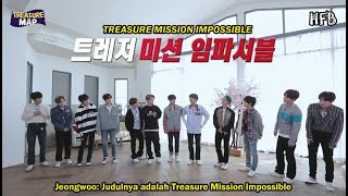 [SUB INDO] TREASURE MAP EP 19 - TREASURE MISSION IMPOSSIBLE