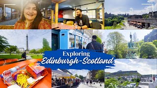 Spend a day with us in Scotland | Scott monument | Halal Food in Edinburgh