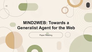 [2023 Best AI Paper] Mind2Web: Towards a Generalist Agent for the Web