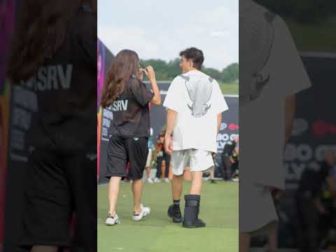 Marc Marquez returns to the paddock with a protective boot! 👀