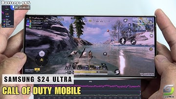 Samsung Galaxy S24 Ultra test game Call of Duty Mobile CODM | Snapdragon 8 Gen 3