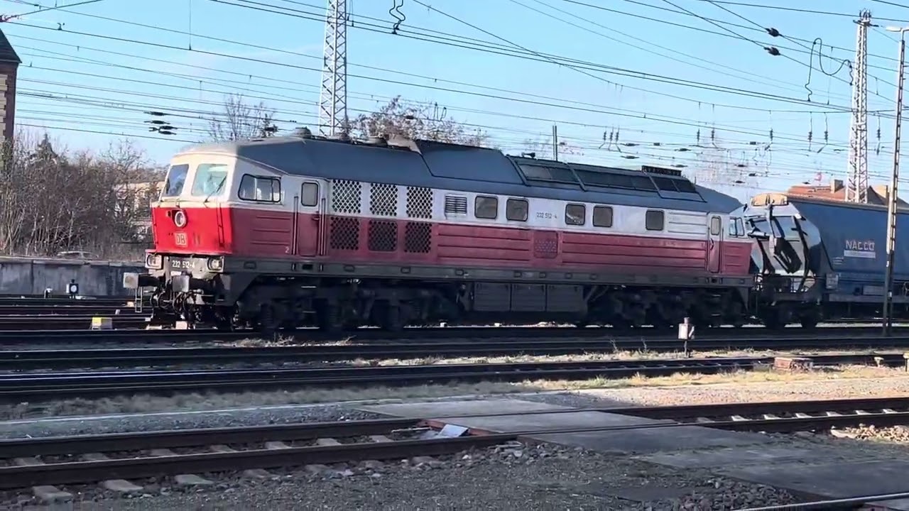 Ludmilla BR232 Anfahrt Hammersound Dieselpower Diesellok DB Turbo