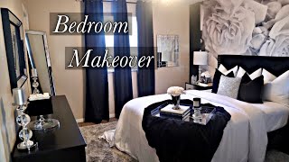 Glam Master Bedroom MAKEOVER & TOUR + Decorating Ideas | LUXE for Less INEXPENSIVE Decor on a BUDGET