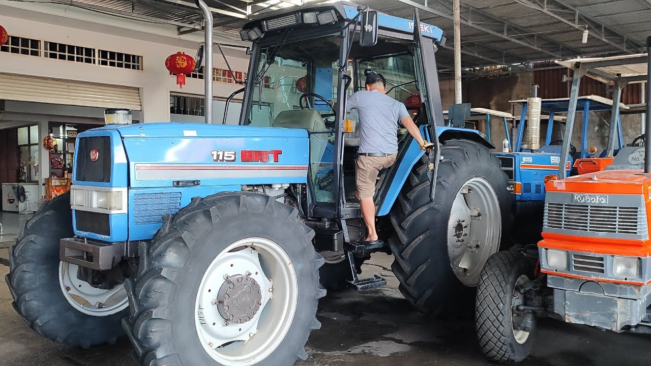 Hàng khủng mới về máy cày ISEKI 115 HP đẹp long lanh hàng nhật bãi số trong phần mô tả.