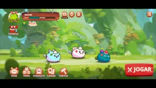 Axie Origins gameplay/ New team /testing, no mistic runes