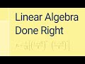 線形代数の教科書『Linear Algebra Done Right』が無料になった話とフィボナッチ数列の一般項