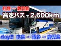 【day5 広福ライナー→桜島号】広島バスセンターから博多バスターミナルを経由して鹿児島中央駅へ！ゴールかと思いきや・・・【だーちーのベタ旅】