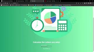 Letters Calculator  Coding Pratice 8 || ReactJS  Frontend  || #nxtwave || #ccbp
