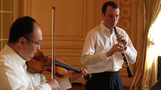 Robert Chen & William Welter perform J.S. Bach's Concerto for Oboe and Violin in C minor (excerpt)
