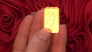 Goldbarren Und Münzen