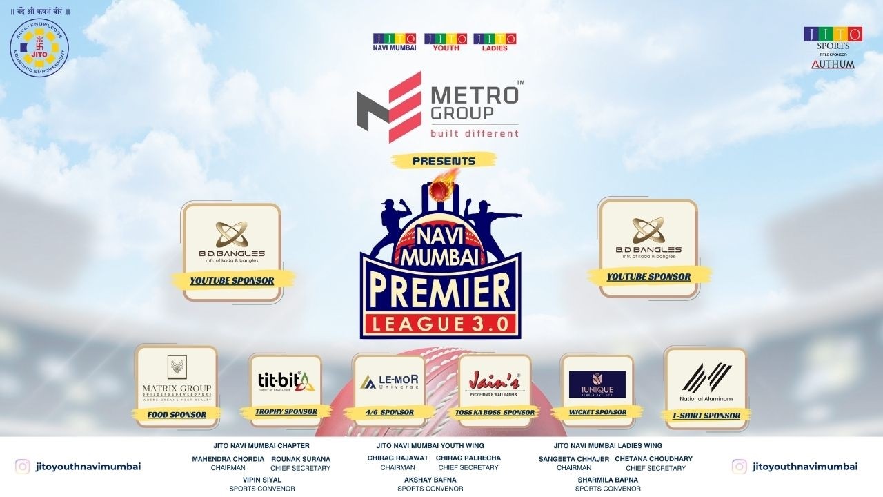 JITO NAVIMUMBAI PREMIER LEAGUE 3.0 - WOMENS