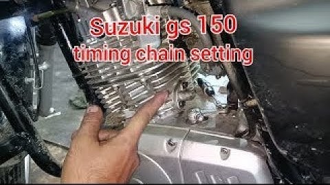 SCIENCE OF TIMING CHAIN TENTIONER HOW TO GET RID OF TIMING CHAIN NOISE SUZUKI GS 150