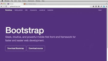 Bootstrap 3.0 Essentials: Welcome