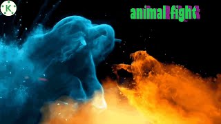 animal fight night intro | kinemaster tutorial screenshot 3