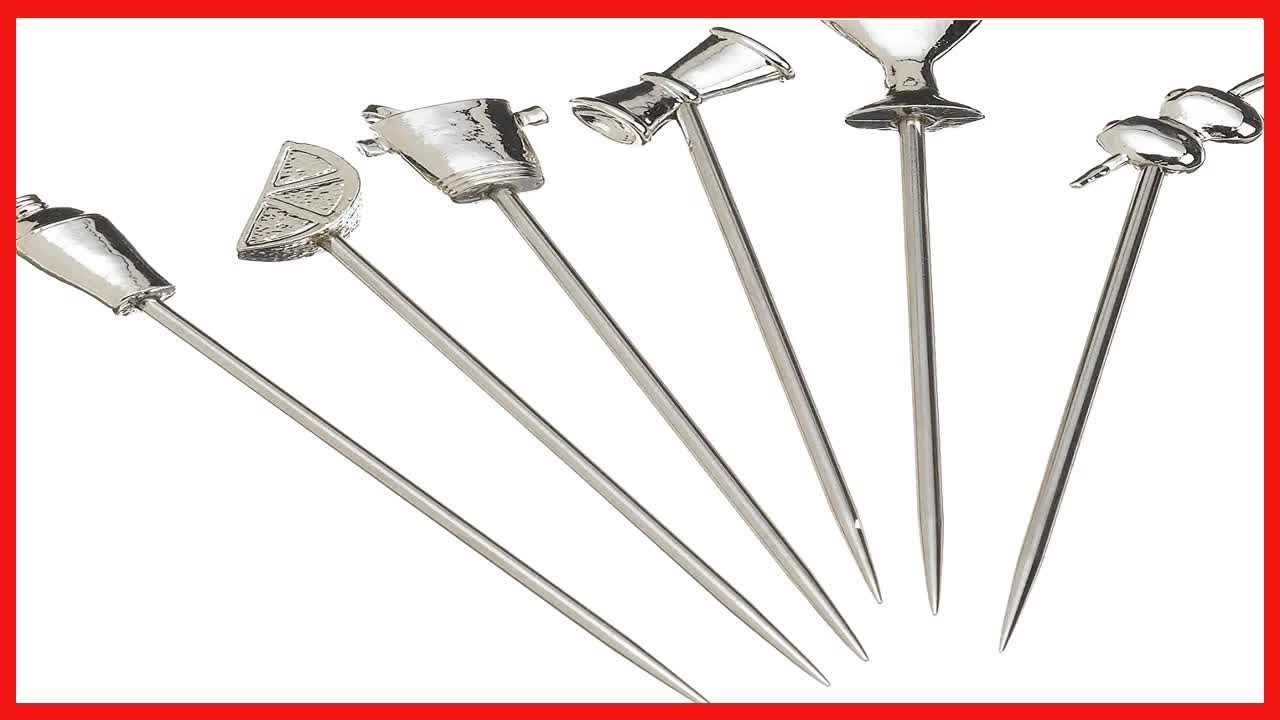 Great product -  Prodyne Stainless Steel & Pewter Martini Picks (Set Of 6)