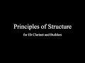 Principles of Structure - for Eb Clarinet and Builders - Pernille Faye