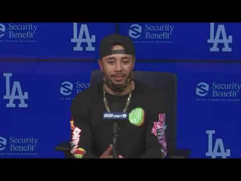 Dodgers postgame: Mookie Betts remains focused on 'rings' after tying MLB record