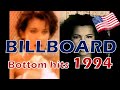 Billboard bottom hits 1994 without rap