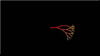 Fractal tree python example