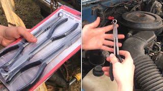 (REVIEW) 3 piece long reach “hose grip pliers” (harbor freight pittsburgh)