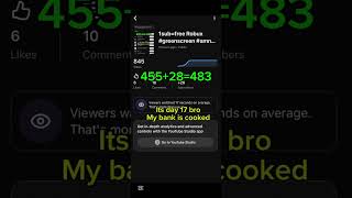 You sub=free Robux. #greenscreen #amnewbutnottheleast #hiphopartist #smartphone #lifeisbutadream