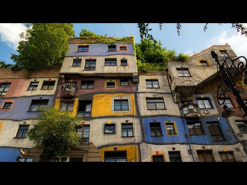 Βίντεο: Hundertwasser House. Αξιοθέατα της Βιέννης