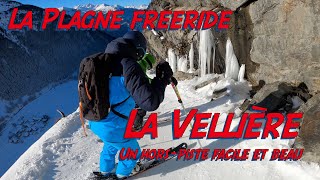 la Plagne Freeride la Vellière du ski hors piste facile et tellement beau !