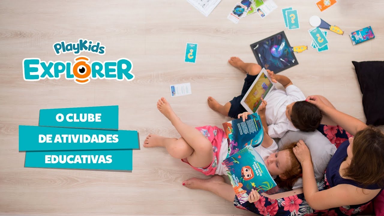 PlayKids Explorer O clube de atividades infantis para seu pequeno