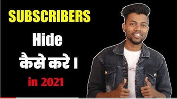 How to Hide Subscribers On Youtube || Subscribers Hide Kaise Kare ? in 2021