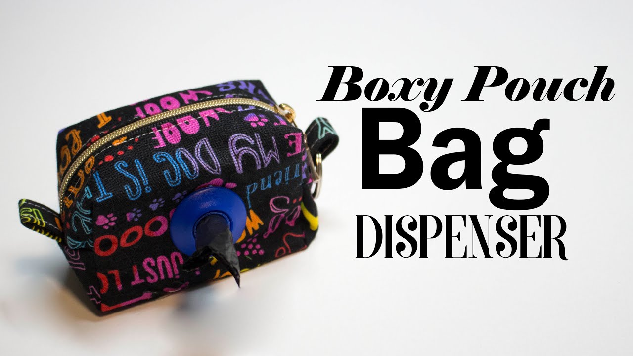 Boxy Pouch Dog bag dispenser