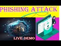 phishing using set kali linux | phishing attack website link | by kd guide