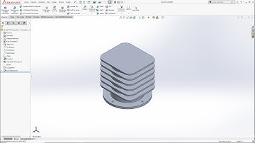 SolidWorks Örnek Çizim Anahtar Tasarımı #170 (3D solid model example)