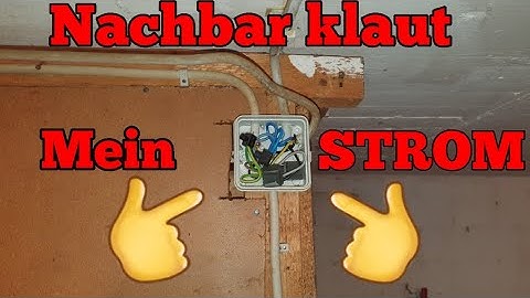 Nachbar klaut mein Strom