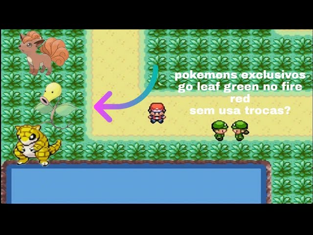 Como capturar todos Pokemon lendários no Pokemon Fire red & Leaf Green 