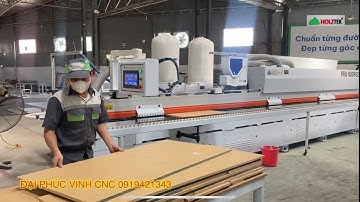 Máy dán cạnh cao cấp 2 nồi keo PUR vs EVR Pro-900PE2HHolztek